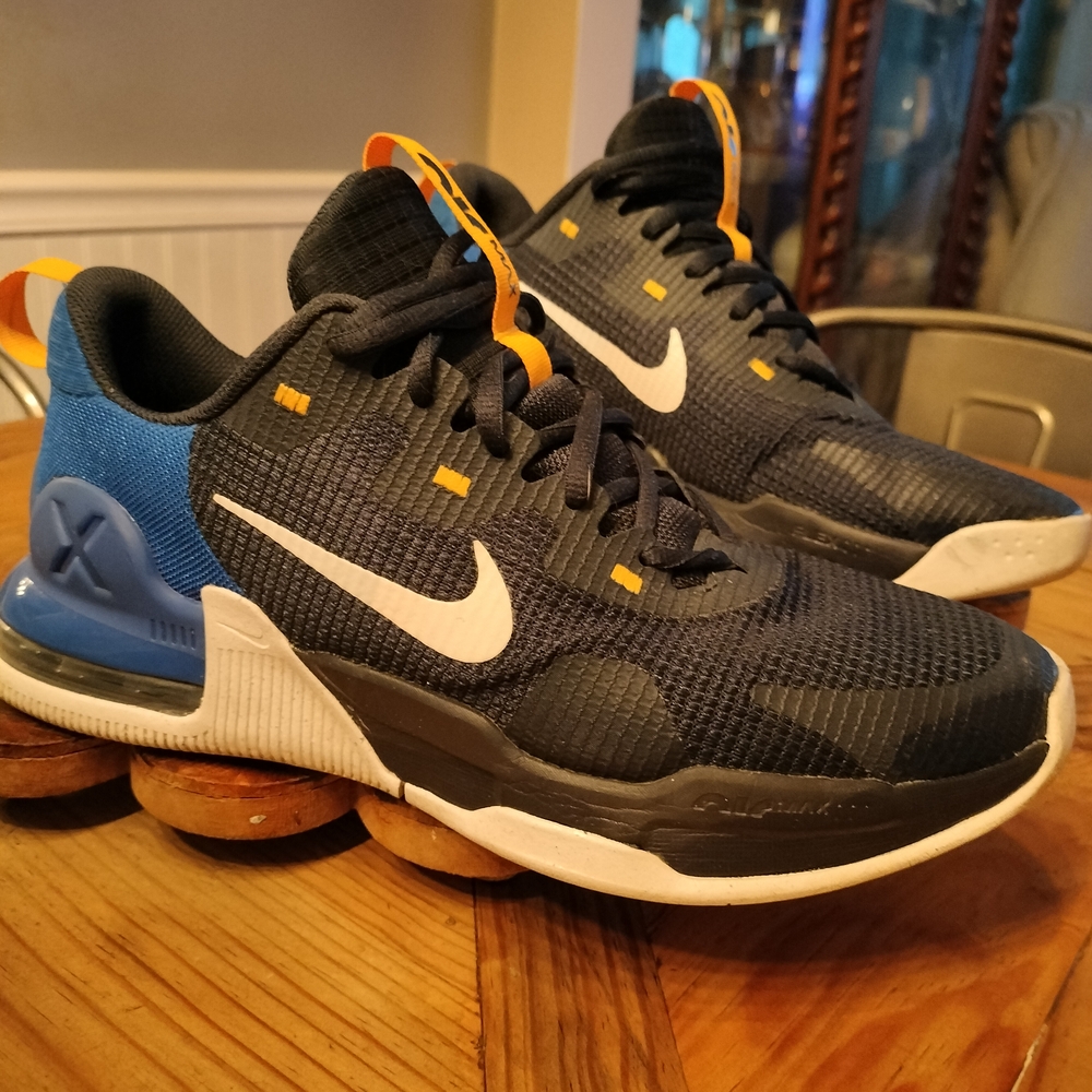 Nike Men's Athletic Shoes - Blue and Navy